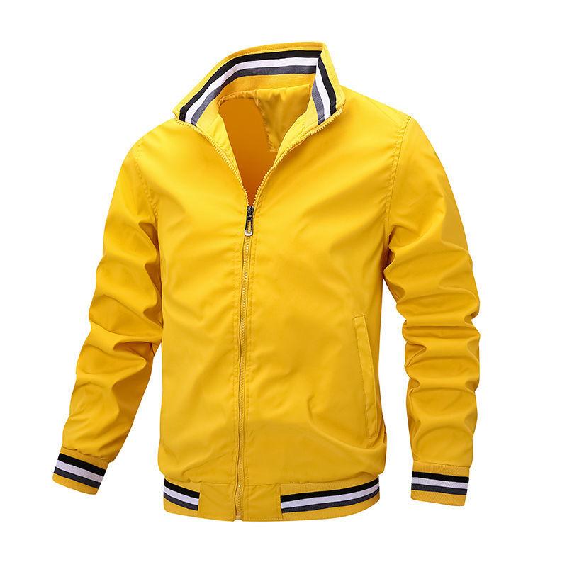 Jacket Men's Baseball Uniform Men's Jacket Handsome Loose All-match Jacket