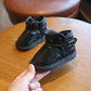 Children's Snow Boots Winter 0-3-year-old Female Baby Cotton Shoes Men's Plush Baby Soft Sole Warm Walking Shoes