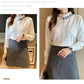 Autumn and Winter Pullover Loose-fitting Outer Wear Fashionable Bottoming Shirt Long-sleeved Knitted Female Top