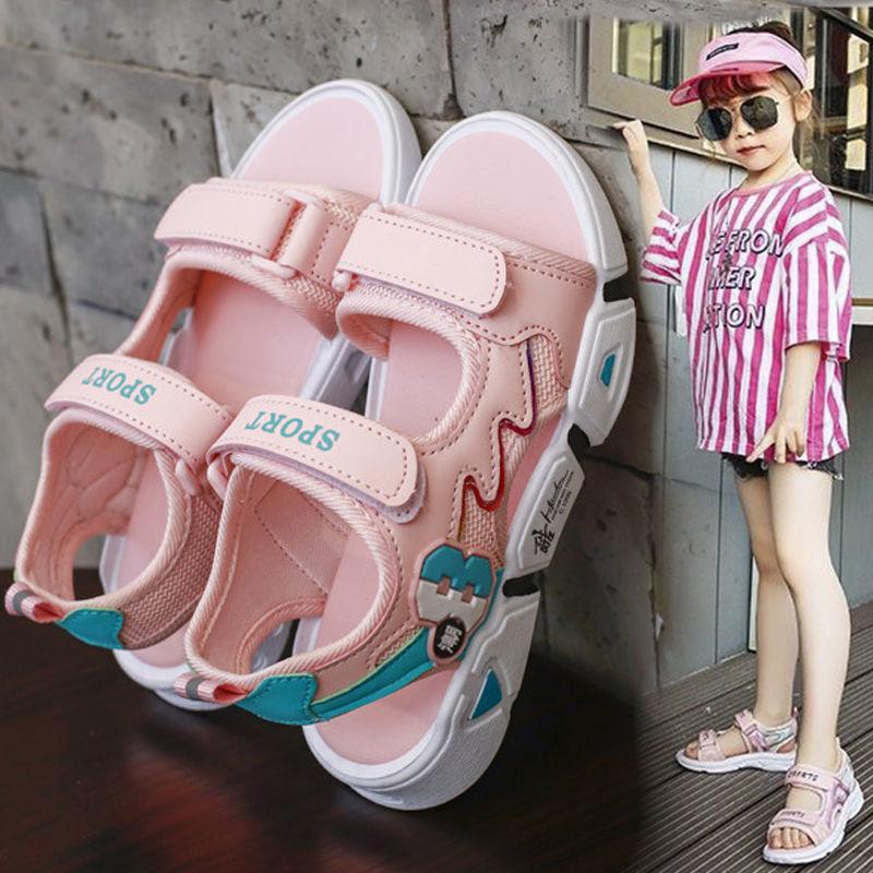 Boys  Girls Sandals  Summer Big Boys Soft-soled Non-slip Breathable Comfortable Shoes Lightweight