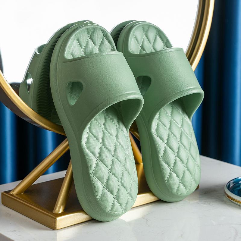 Summer Couples Home Indoor Deodorant Slippers Household Thick-soled Non-slip Sandals and Slippers
