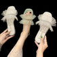 Mesh Bright Diamond Small Fragrant Style Slippers for Women's Outer Wear, Fashionable and Versatile Flat-bottomed Hong Kong Style Sandals