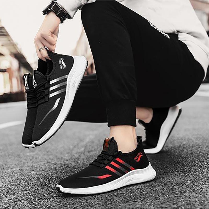 Men's Casual Clearance Shoes Autumn Breathable Soft Sole Sports Shoes Shoes Korean Fashion Non-slip Shoes