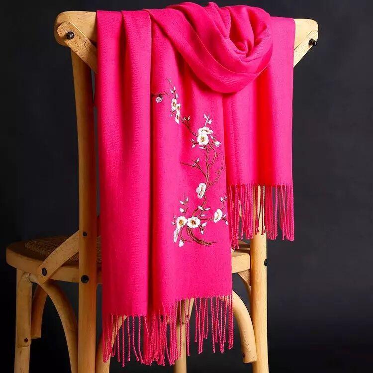 Scarves 1pc 200*70cm Pure Color Cotton Linen Long Printing Scarf Solid Color Soft Scarves Shawls Wrap