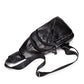 Casual Shoulder Bag Men Horse Leather Large Capacity Chest Bag Outdoor Riding Sports Messenger Bag