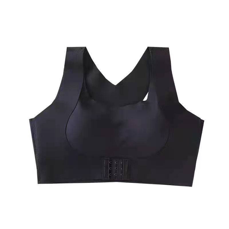 Sports Underwear Women's Correction Hunchback Shapewear No Steel Ring Fitness Bra Gather and Close Breasts Seamless Bra Cross Strap Vest Yoga Tank Top