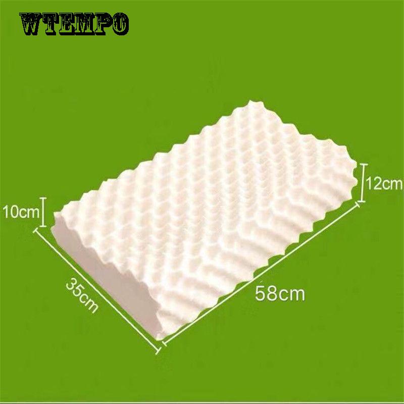 Latex Pillow Adult Neck Pillow Massage Latex Pillow Thailand Imported Natural