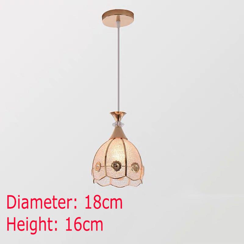Nordic Light Single-headed Chandelier Bedside Lamp Window Bar Dining Room