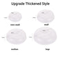 4pcs Plastic Microwave Food Cover Clear Lid Safe Vent Kitchen Tools Home Accessories