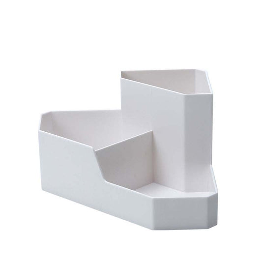 Desktop Storage Box Corner Shelf Student Dormitory Desk Stationery Pen Holder Multi-grid Debris Sorting Box