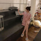 Female Simple Elegant Thin Lace T-shirt Dress Super Fairy Slim Graceful Party Doll Collar Dress Summer
