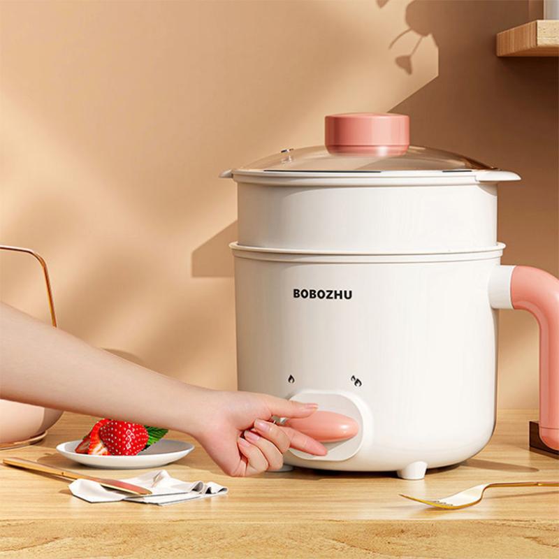Small Electric Pot, Bedroom, Small Pot, Multi-function Electric Frying and Cooking All-in-one Pot, Household Cooking Pot