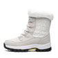 Large Size Snow Boots Women Outdoor Travel Thick High-top Cotton Shoes Women Mid-tube Boots Winter