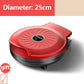 1300W Pizza Flat Bottom Frying Pan Electric Baking Pan Bakeware Smokeless Nonstick Frying Pan for Family