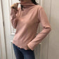 Winter Starry Bottom Shirt Thin Wild Long-sleeve Solid Color Knitted Thin Sweater Outwear