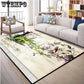 3D Printed Retro European Style Carpets Living Room Bedroom Study Bedside Carpet Decor Model Rugs