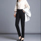High-waisted Leggings, Spring and Summer Plus Size Loose Korean Version Was Thin, Black Casual Straight-leg Pants Women