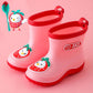 Baby Rain Boots Summer Cartoon Fruit Non-slip and Waterproof Children's Students Infant Men and Women Baby Children's Rain Boots