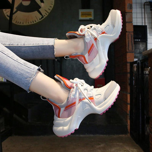 Chunky Dad Sneakers Women Jogging Gym Shoes for Female Running Shoes for Women Sport Shoes Woman Platform Sneakers Women