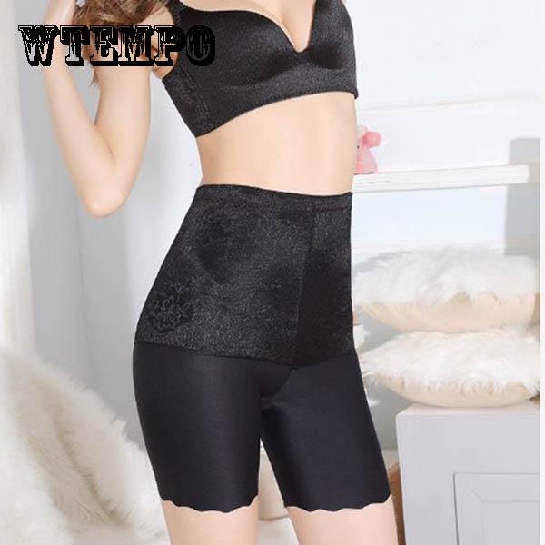 Abdominal Body Shaping Underwear Thin Waist Slimming Safety Leggings Anti-light High Waist