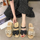 Summer Women's Sandals Bow All-match Beach Women's Flat Sandals
