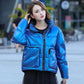 Small Lady Down Jacket Loose Fashion Trendy Brand Shiny Net Red Short Colorful Winter Jacket