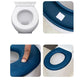 EVA Waterproof Washable Toilet Seat Cover Universal Household Sticky Toilet Seat Four Seasons Available Toilet Seat Toilet Seat