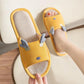 Cotton Linen Slippers Home Indoor Linen Slippers Female Spring and Autumn Non-slip Net Celebrity Cute Thick-soled Slippers