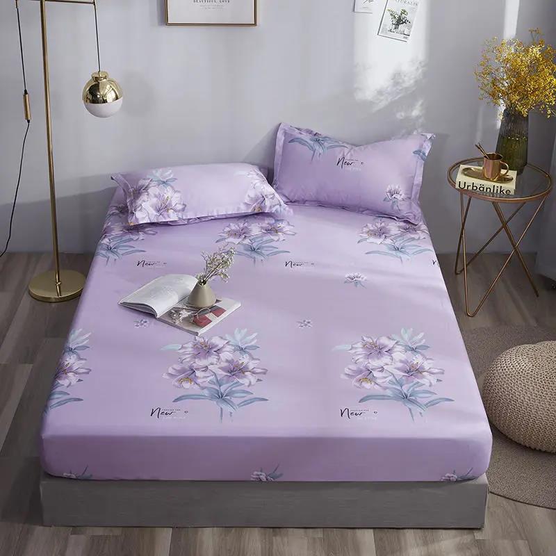 Pure Cotton Fitted Sheet One-piece Simmons Protective Cover Mattress Cover Dust Cover