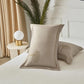 Pillowcase Brushed Simple Thickened Soft Pillowcase 48x74 Pillowcase Pair Set