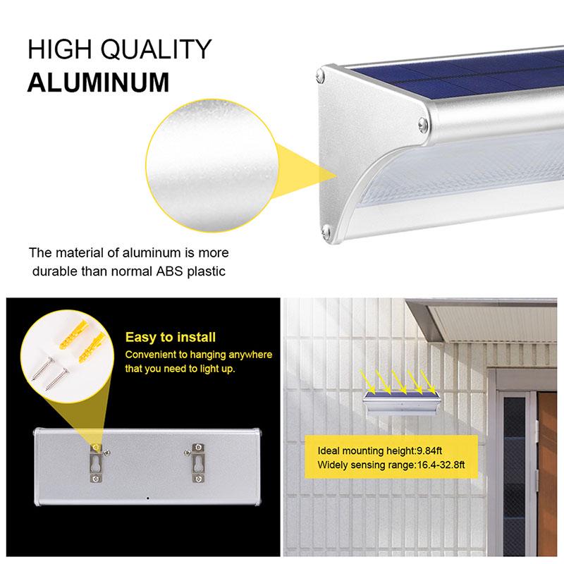 Solar Garden Light Household Human Body Induction Light Solar Lighting Outdoor Super Bright Waterproof Solar Street Light