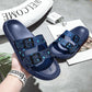 Men's Summer Non-slip Slippers Trend Fashion Outdoor Beach Sandals Men's Home Bathroom Non-slip Slippers
