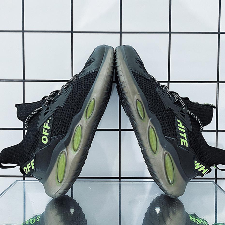 Spring and Autumn Men's Shoes Lightweight Breathable Casual Sports Shoes Thick Sole Shoes Men