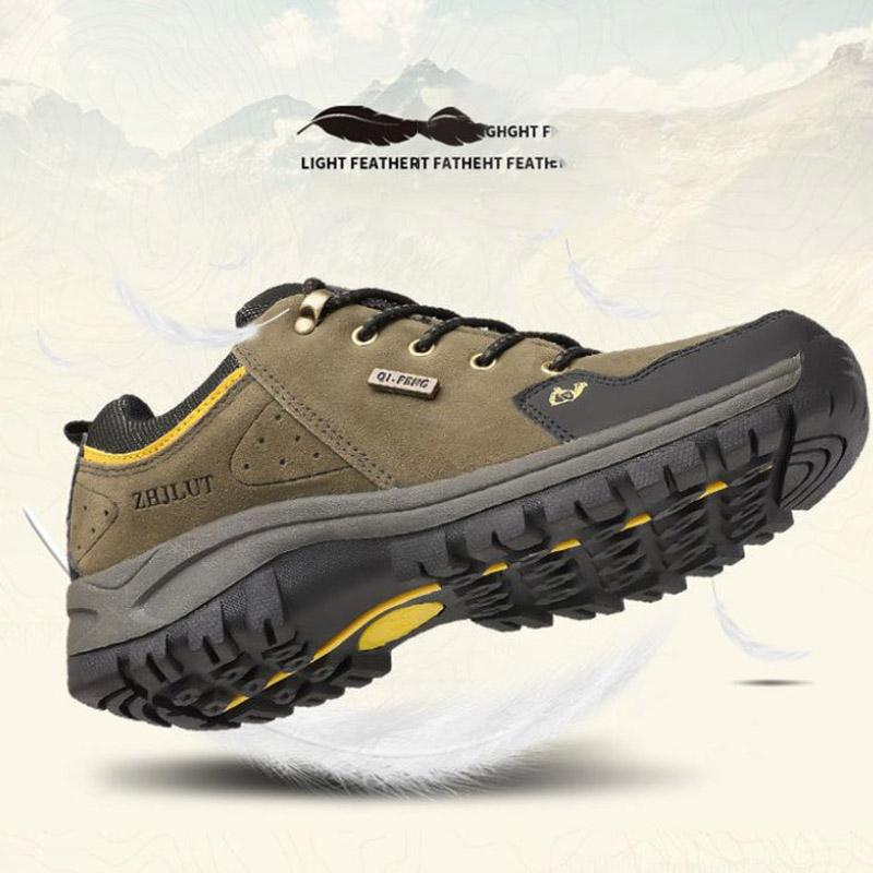 Outdoor Hiking Shoes Men's Sports Shoes Fashion Casual Men's Hiking Shoes Large Size Non-slip Waterproof Winter Shoes