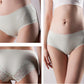 3Pcs/Set Seamless Cotton Lace Panties Women's Lace Breathable Underpants Mid-waist Graphene Crotch Briefs