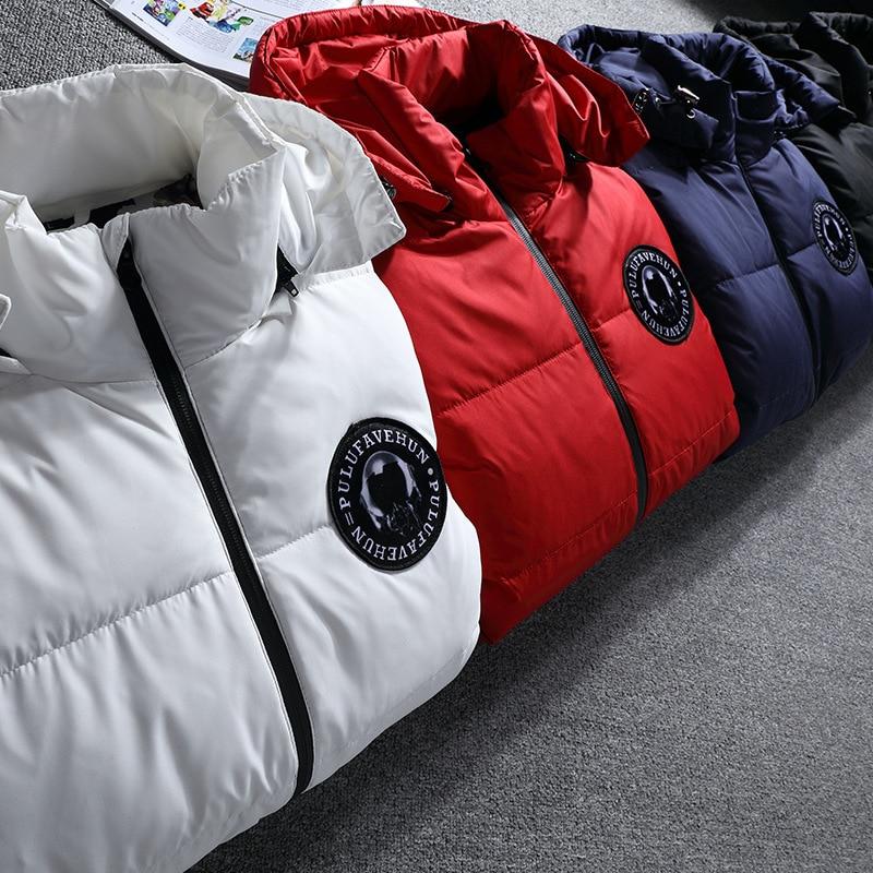 Fashion Winter Hooded Duck Down Jacket Men's Warm High-quality Down Jacket Men's Casual Winter Jacket Down Parka