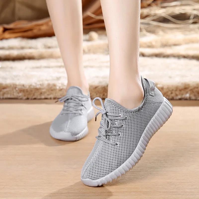 Women's Shoes Spring and Autumn Non-slip Soft-soled Sneakers Low-top Cloth Shoes
