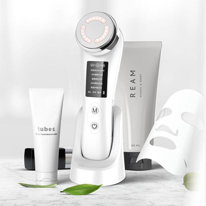 Import Instrument Facial Massager Multifunctional Essence Beauty Instrument Cleansing Detoxification Cleanse V Face Lifting Firming Home