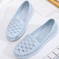 Summer Plastic Bird's Nest Hole Shoes Breathable Hollow Female Sandals Nurse Shoes Soft Bottom Non-slip Mother Shoes Flat Bottom Students