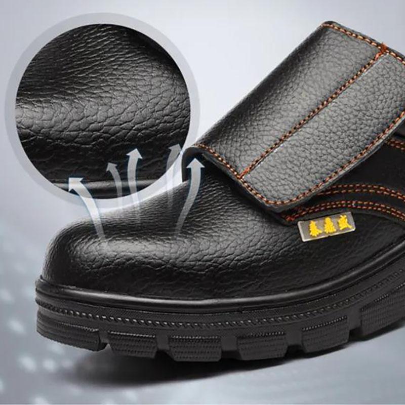 Steel Toe Cap Protective Shoes Anti-smash and Anti-stab Safety Shoes Anti-static Insulating Non-slip Work Shoes