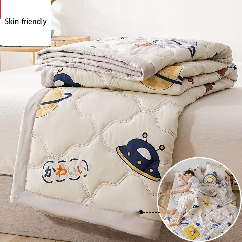 Summer Skin-friendly Thin Air Conditioning Quilt Single Double Summer Cool Quilt
