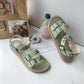 Summer Super Fire Roman Sandals Women's Summer Shoes All-match Student Flat Fairy Style