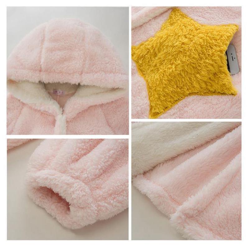 Princess Styling Ladies Home Clothes Winter Cashmere Warm Pajamas Quick-drying Bathrobe Robe Coat Long