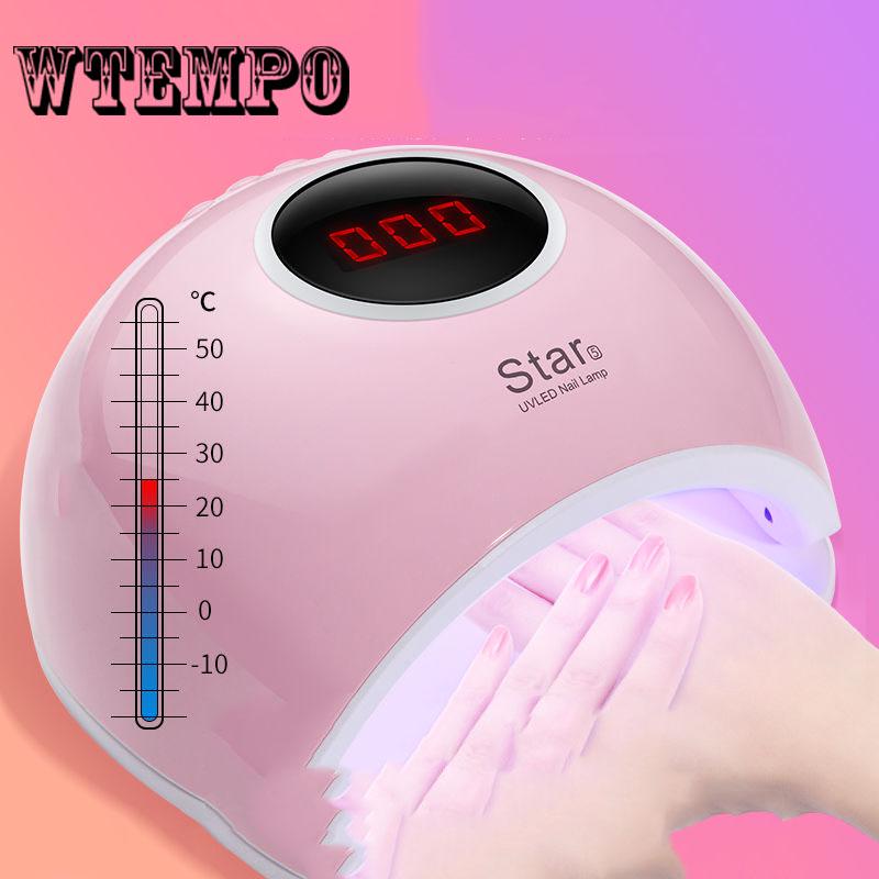 Machine 90W Quick-drying Dryer Intelligent Induction Led Lamp Nail Rubber Nail Polish