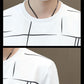 Autumn Men's Pullover Round Neck Youth Warm Top Slim Thin Long-sleeved Sweater Bottoming Shirt