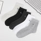 Pure Cotton Tube Socks Men's Solid Color Business Socks Deodorant Sweat-absorbent Sports Tube Socks
