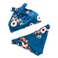 WTEMPO printed bikini swimsuit split apron hanging neck sexy female swimsuit