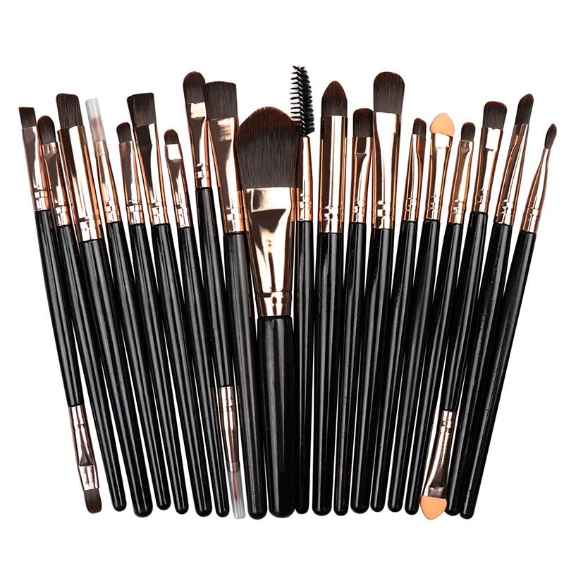 7 Pcs Diamond Shape Makeup Brush Set Dazzle Glitter Foundation Powder Makeup Eyeshadow Brush Kit