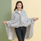 Coral Fleece Soft Blanket Double-sided Plus Fleece Quilt Single Office Nap Thick Shawl Cover Blanket Dual-use Lunch Break Blanket Winter Cloak
