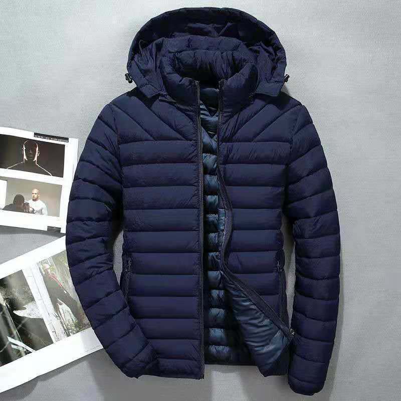 Men Winter Jacket High Quality Thick Cotton Padded Coat Parka Man Outwear